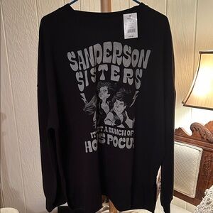 Black Sanderson Sisters Graphic Sweatshirt